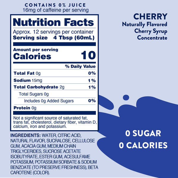 Skinny Mixes - Sugar Free Cherry Cola Syrup