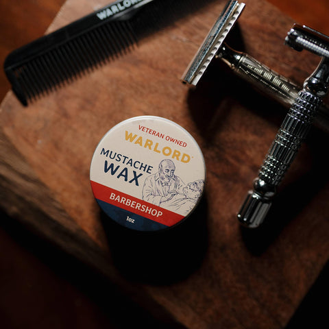 Barbershop Mustache Wax: 1 oz