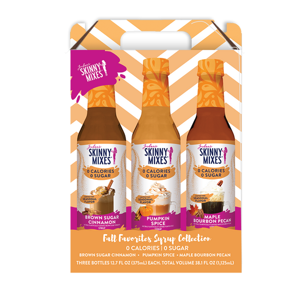 Jordan's Skinny Mixes - Fall Favorites Syrup Trio - Sugar Free Gift Set