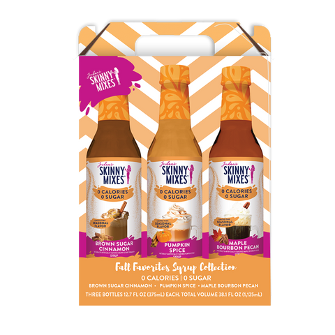 Jordan's Skinny Mixes - Fall Favorites Syrup Trio - Sugar Free Gift Set