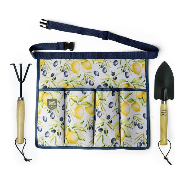Seed & Sprout 3-Piece Gardening Set,Lemon Grove