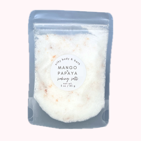 Silky Body & Bath - Mango + Papaya Soaking Salt
