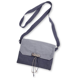 ReLoved by Honey and Me featuring Simply Saguaro - Lexi Grey Fold Over Crossbody Bag