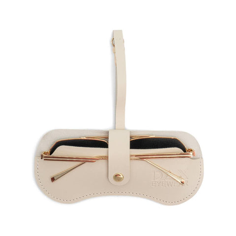 Eyewear Clutch: Beige