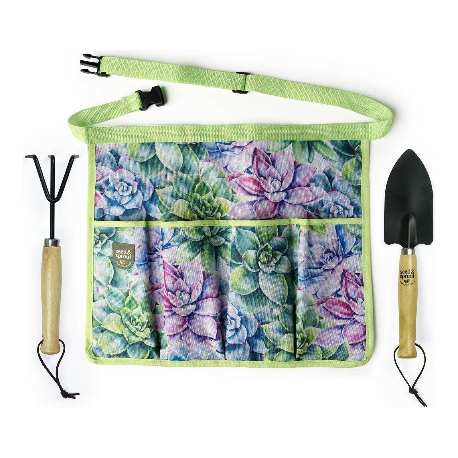 Seed & Sprout 3-Piece Gardening Set, Simply Succulent