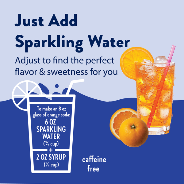 Skinny Mixes - Sugar Free Orange Soda Syrup