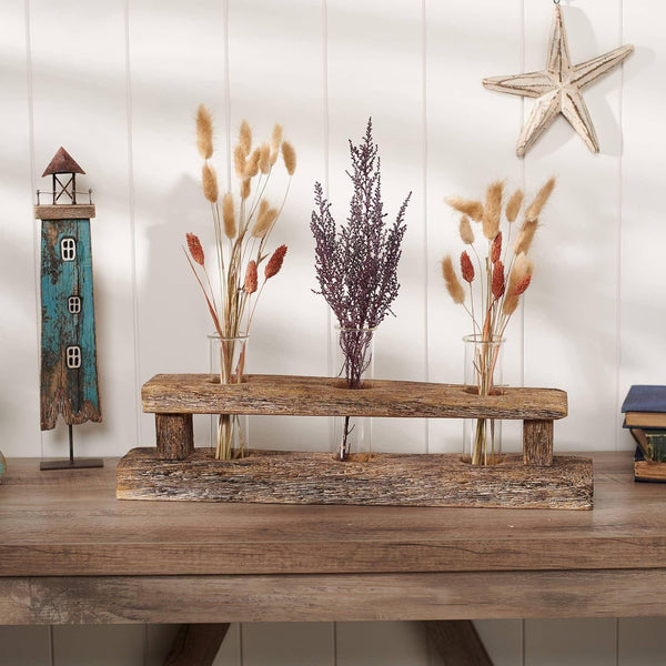 Driftwood Test Tube Vase