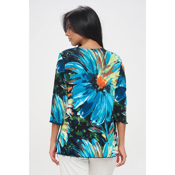 Jostar -Peacock Color Merrow Top