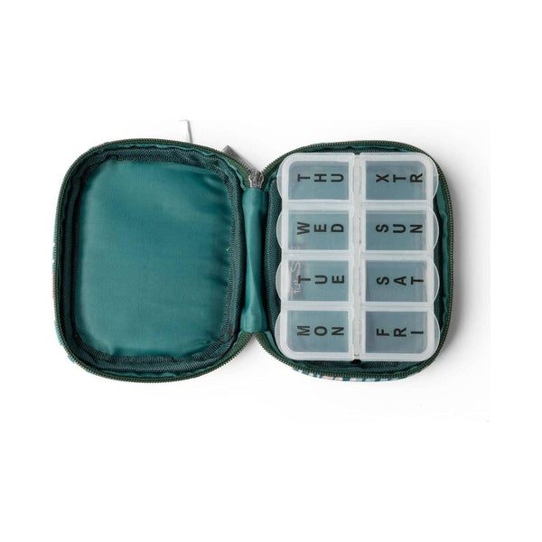 Wellness Keeper Zippered Pill & Vitamin Case, Meadow