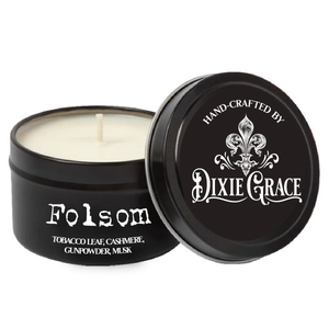 Folsom - 8 oz Candle Tin - Cotton Wick