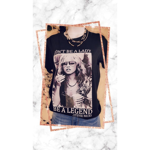Be A Legend Stevie Nicks Graphic Tee