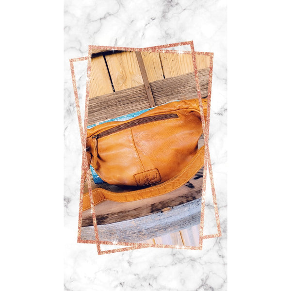 Woman's Genuine Leather Sling Bag
