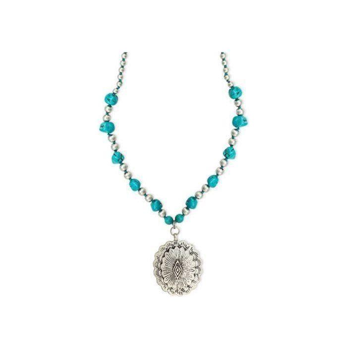 Verdant Valley Concho Necklace