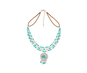 Song of the Southwest Layered Medallion Necklace