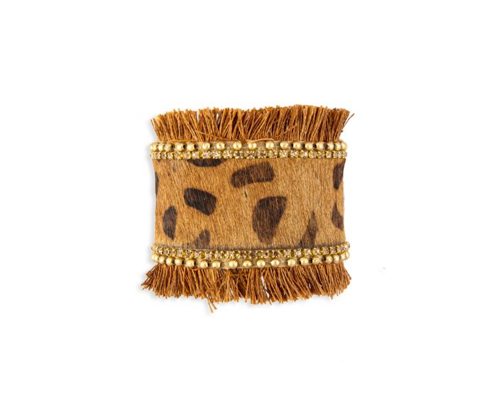 Touch of the Wild Hair-on Hide Cuff Style Bracelet