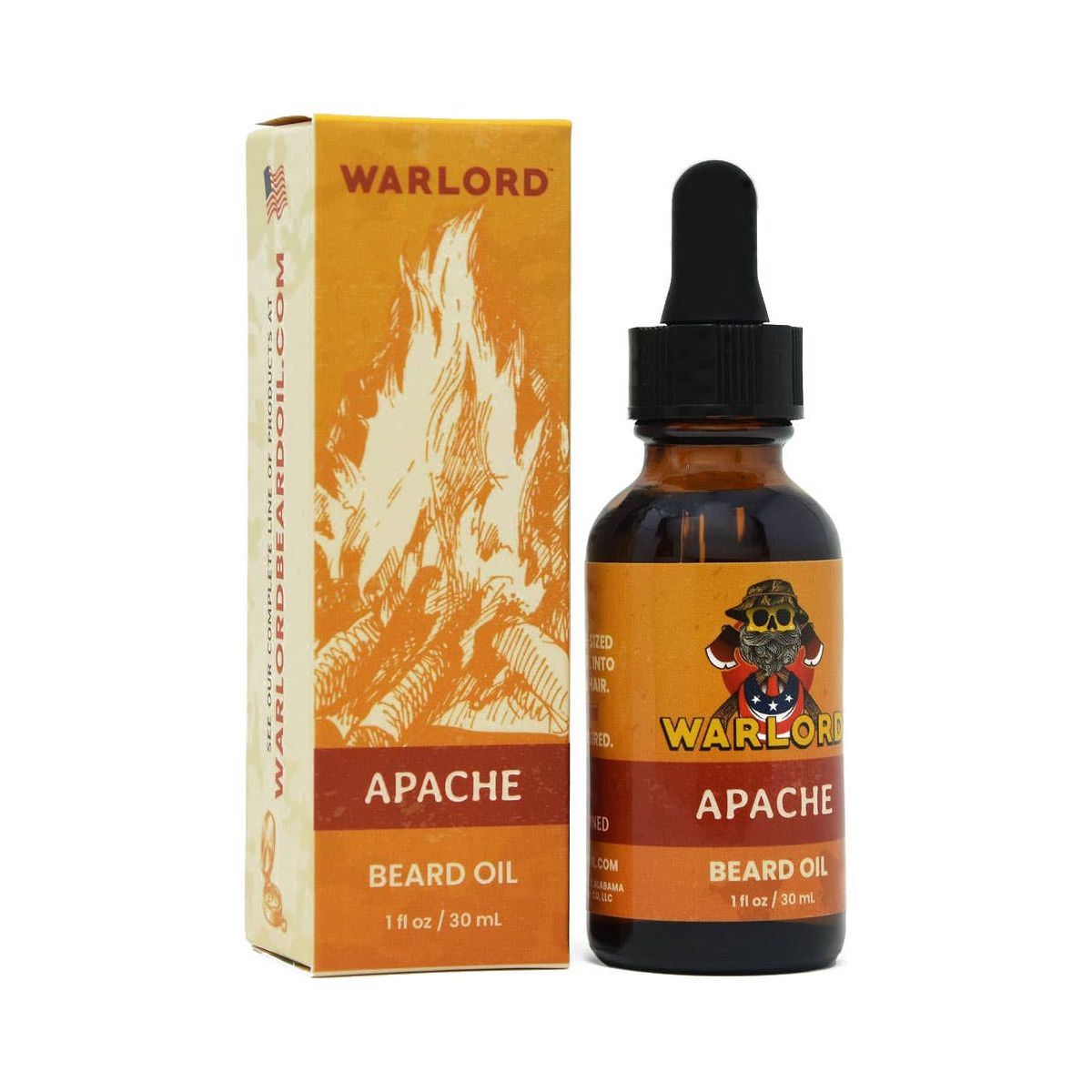 Apache Beard Oil: 1/2 oz.