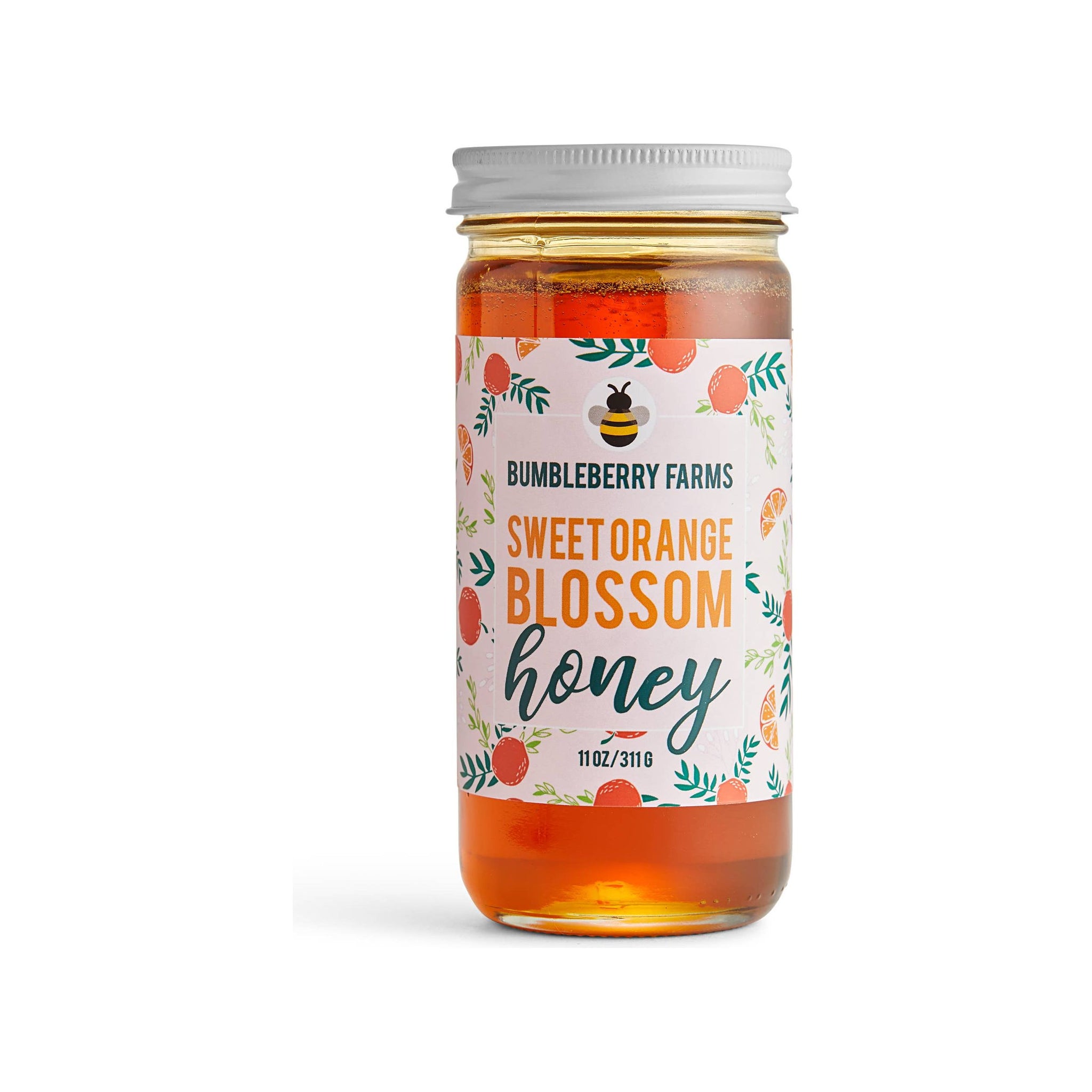 Pure Orange Blossom Honey - 11OZ