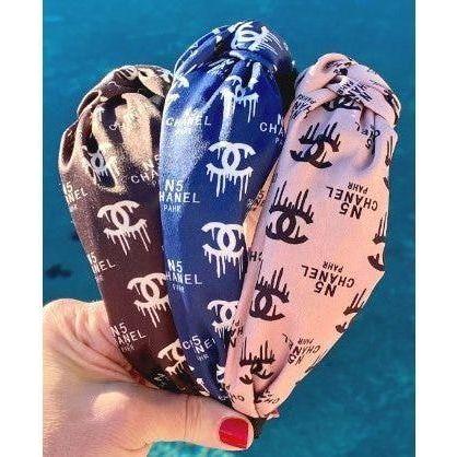 Top Knot Headband, Chanel