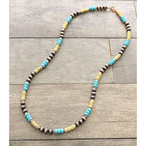 Western Navajo Pearl Necklace