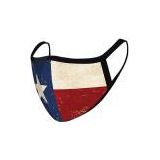 Texas flag mask, 2 pack