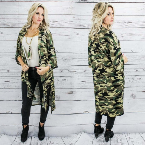 Camouflage Duster