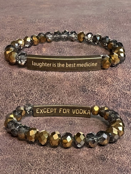 Inspiration Bracelets Bronze, (warning, language)