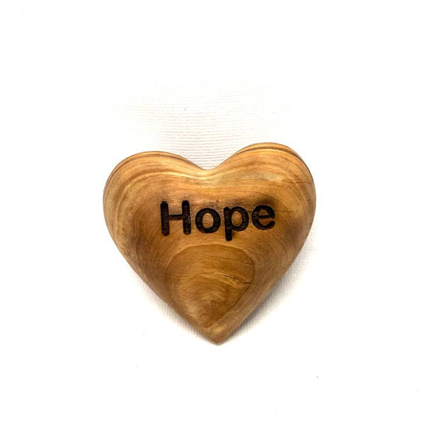 Engraved Hearts, Olive Wood, Wood from Germany