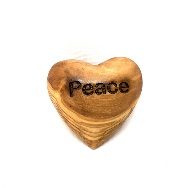 Engraved Hearts, Olive Wood, Wood from Germany