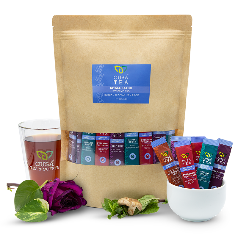 Herbal Tea Variety Pack: 10 Servings Bag