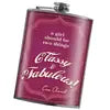 Food Grade Stainless Steel Flask, Lead Free.  8 ounce.