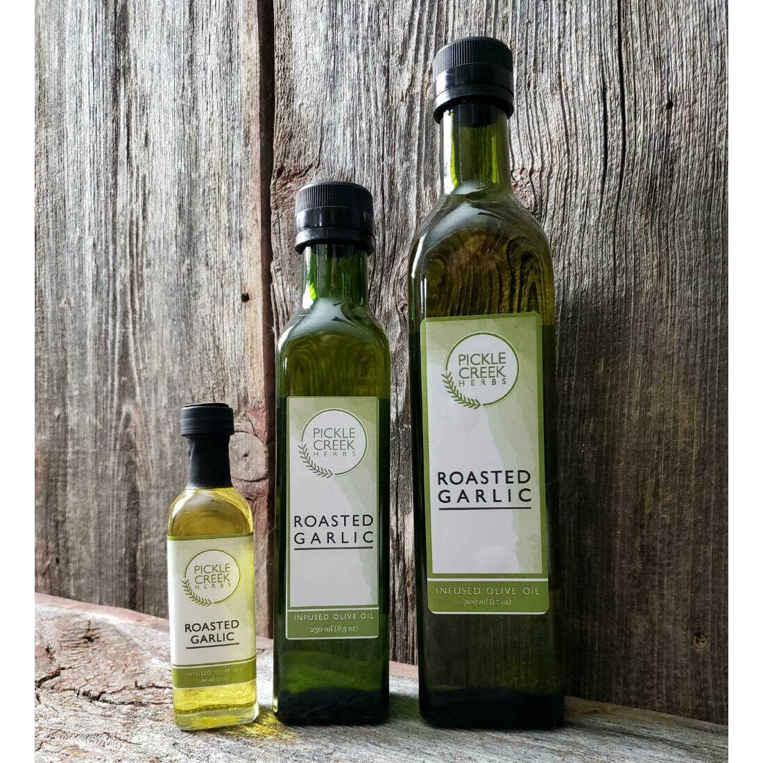 Roasted Garlic Infused Olive Oil: 250mL