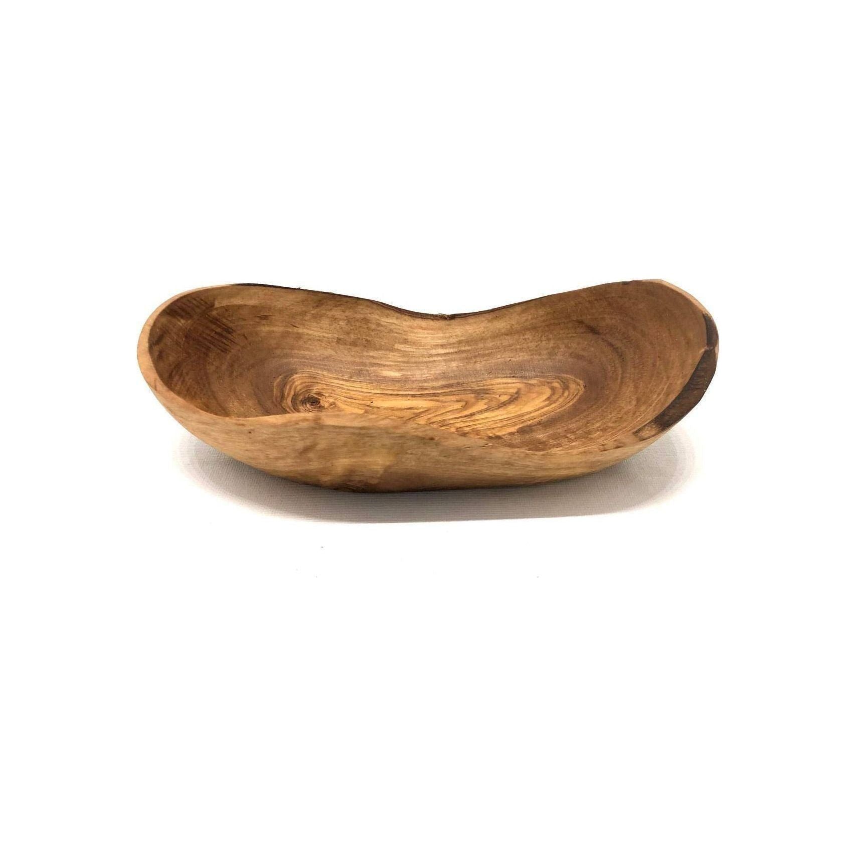 Rustic bowl 14-16 cm olive wood, shipped from Germany