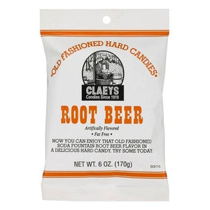 Claeys Root Beer Old Fashioned Hard Candy