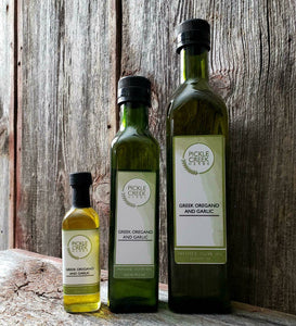 Pickle Creek Herbs - Greek Oregano and Garlic Infused Olive Oil: 60mL