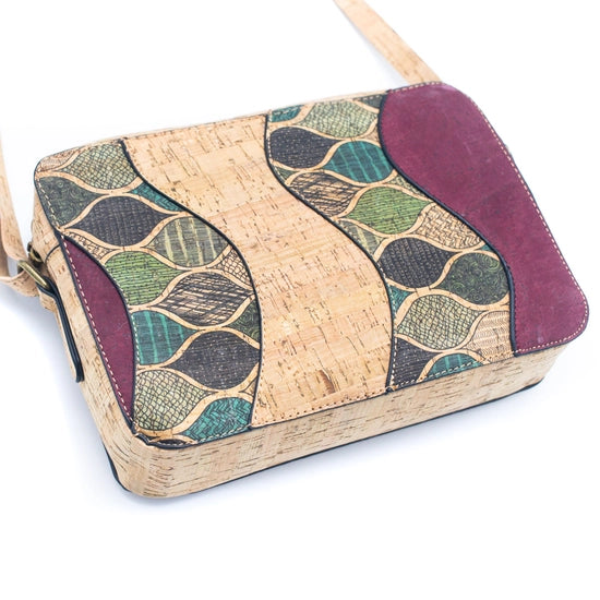 Natural Cork Crossbody Bag, made in Portugal