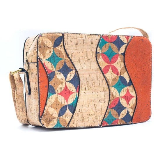 Natural Cork Crossbody Bag, made in Portugal