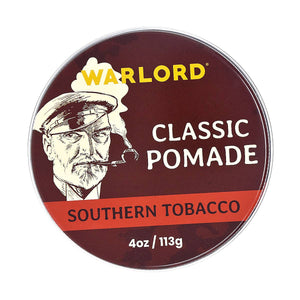 Warlord Classic Pomade – Southern Tobacco: 4 oz.