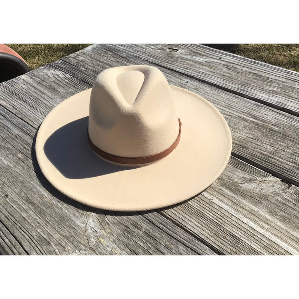 Felt Hat with Hat Band