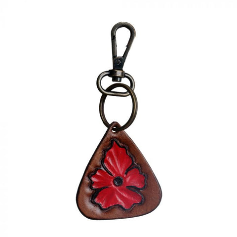 Crimson Flower Keychain, Myra